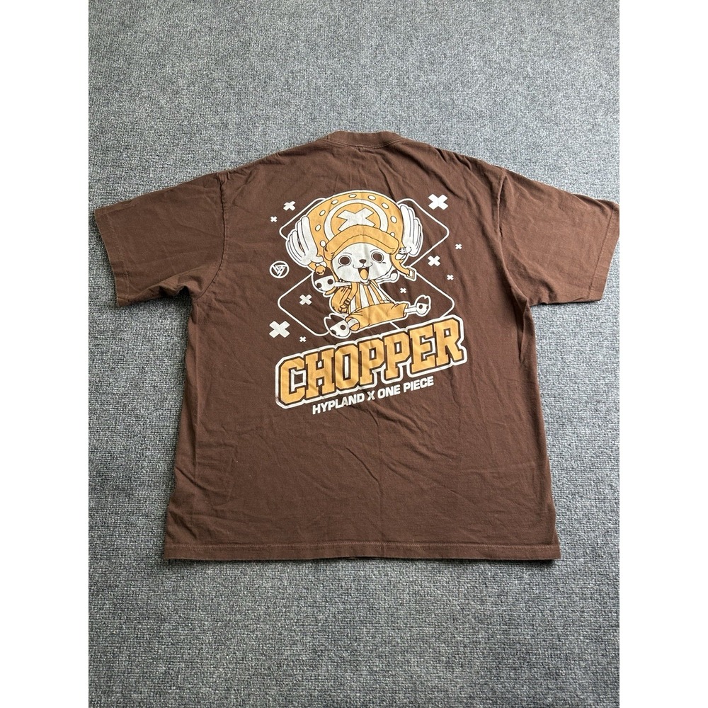 Mens Hypland x One Piece Chopper Graphic T-Shirt Made in USA, Size 2XL